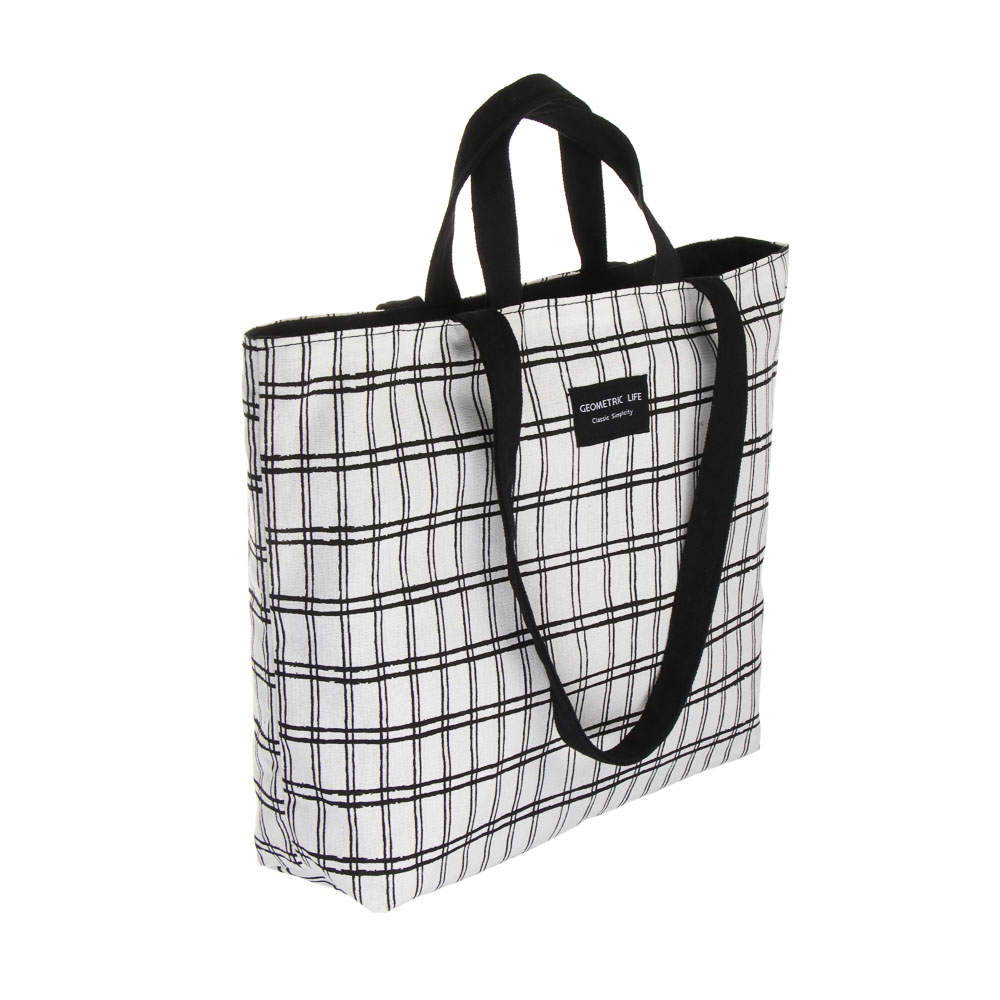 Сумка двухслойная тм VETTA, с двумя ручками, 42x33x10 см, 80% хлопок, 20% полиэстер - #3