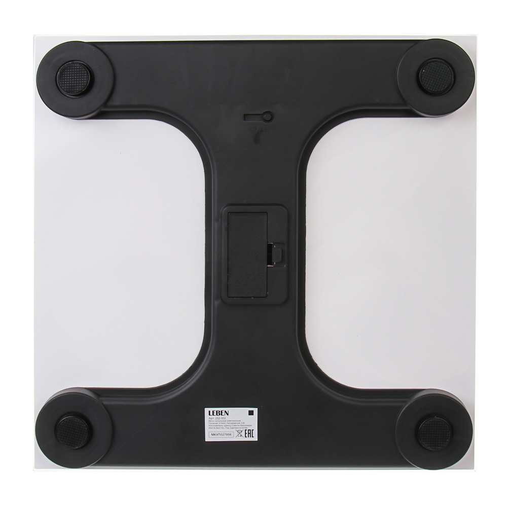 Весы напольные электронные "Ботаника" тм LEBEN, ЖК-дисплей, макс. нагр.до 180кг, 28х28см - #7