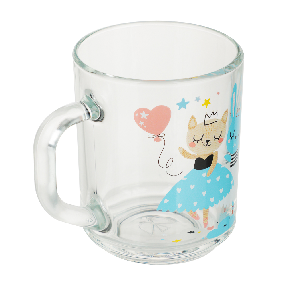 Набор для завтрака "Балерины", 3 предмета: кружка 200мл, салатник 12,7см (0,46л), тарелка 19,6см - #4