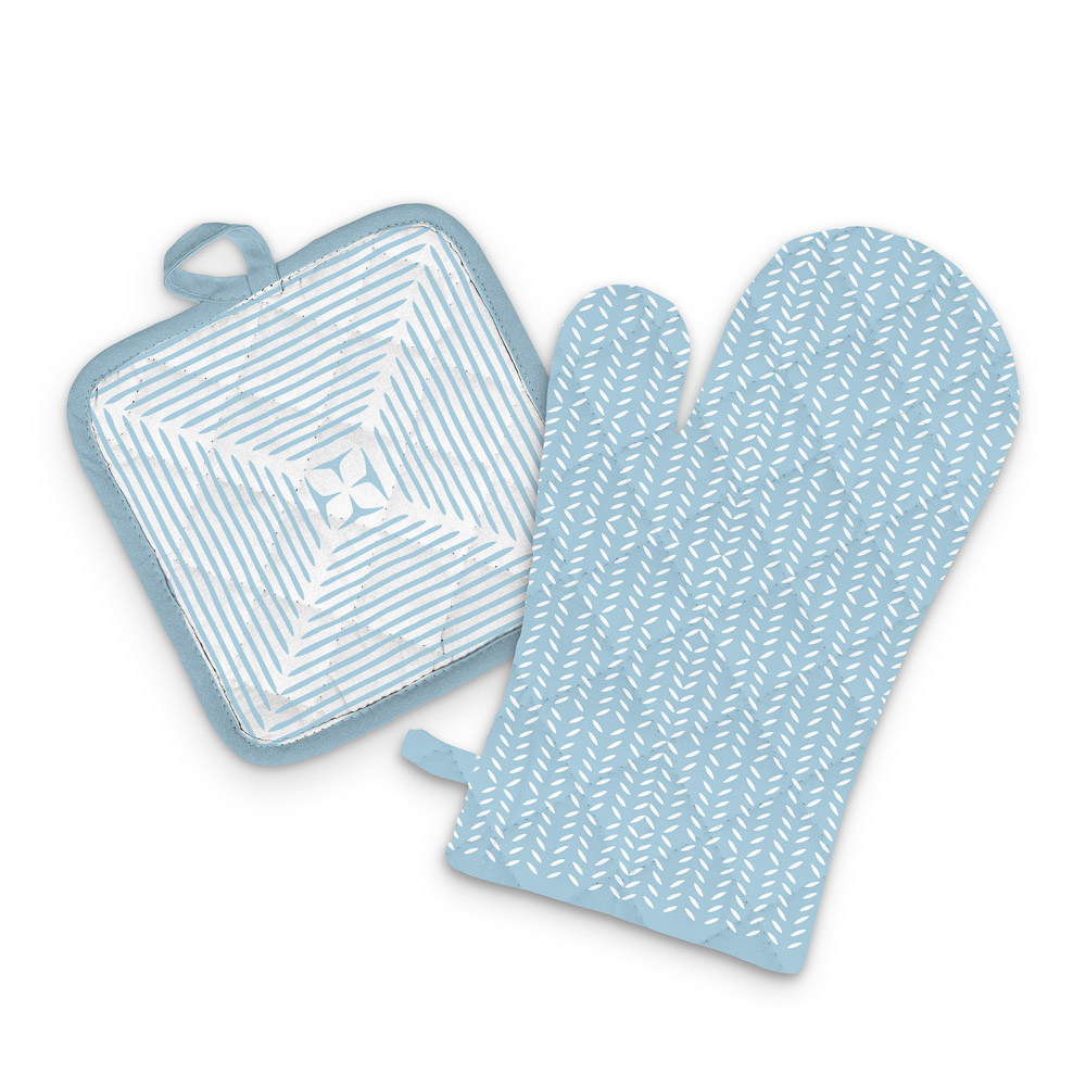 Набор прихваток 2 шт тм PROVANCE Орра 17х17см, 17х27 см, 100% полиэстер, 2 дизайна - #1