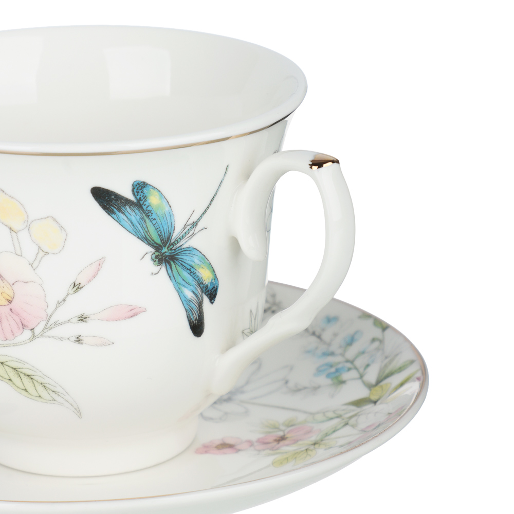 Набор чайный 2 пр., 225мл, MILLIMI, Стрекоза, фарфор - #3
