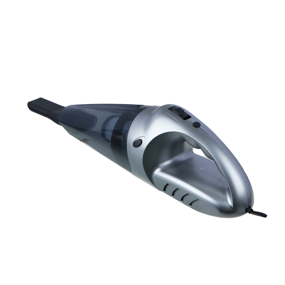 ЕРМАК Пылесос автомобильный 150Вт, 3 насадки, 3800Pa, серый - #6