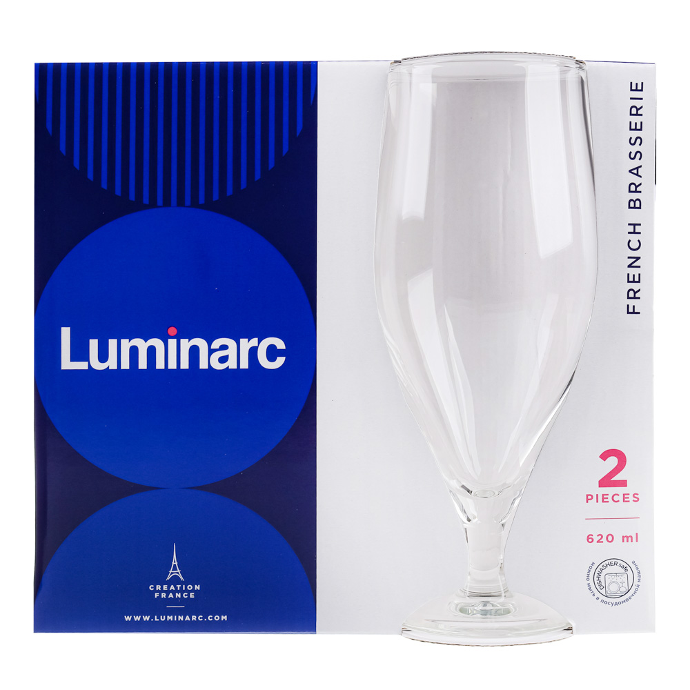 Набор бокалов для пива Luminarc "Французский ресторанчик", 2 шт - #4