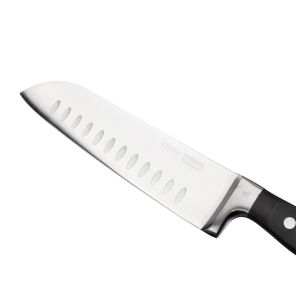 SATOSHI Старк Нож кухонный cантоку 18см, кованый - #2