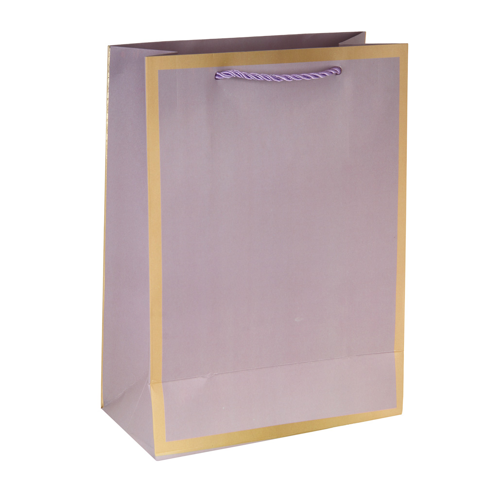 Пакет подарочный, высококачеств.бумага, тиснение фольгой, 18x23x8 см, 210 гр, 3 цвета, арт К1 - #4