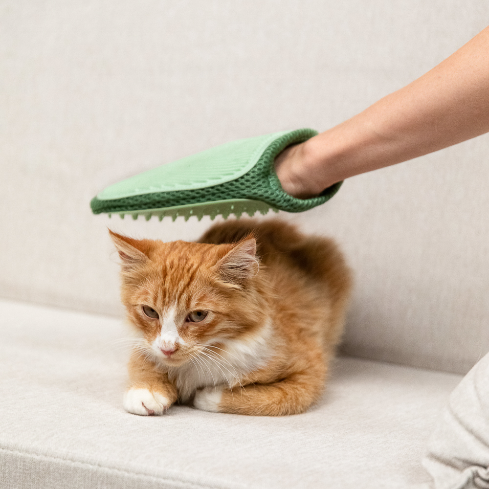 VETTA Перчатка-щетка для домашних животных, нейлон, ТПР, 20,5х15,5 см - #21