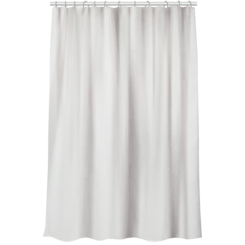 Шторка для ванной тм VETTA Ромбы, с утяжелителем, полиэстер 80 г/м2, 180x180 см, 3 цвета - #5