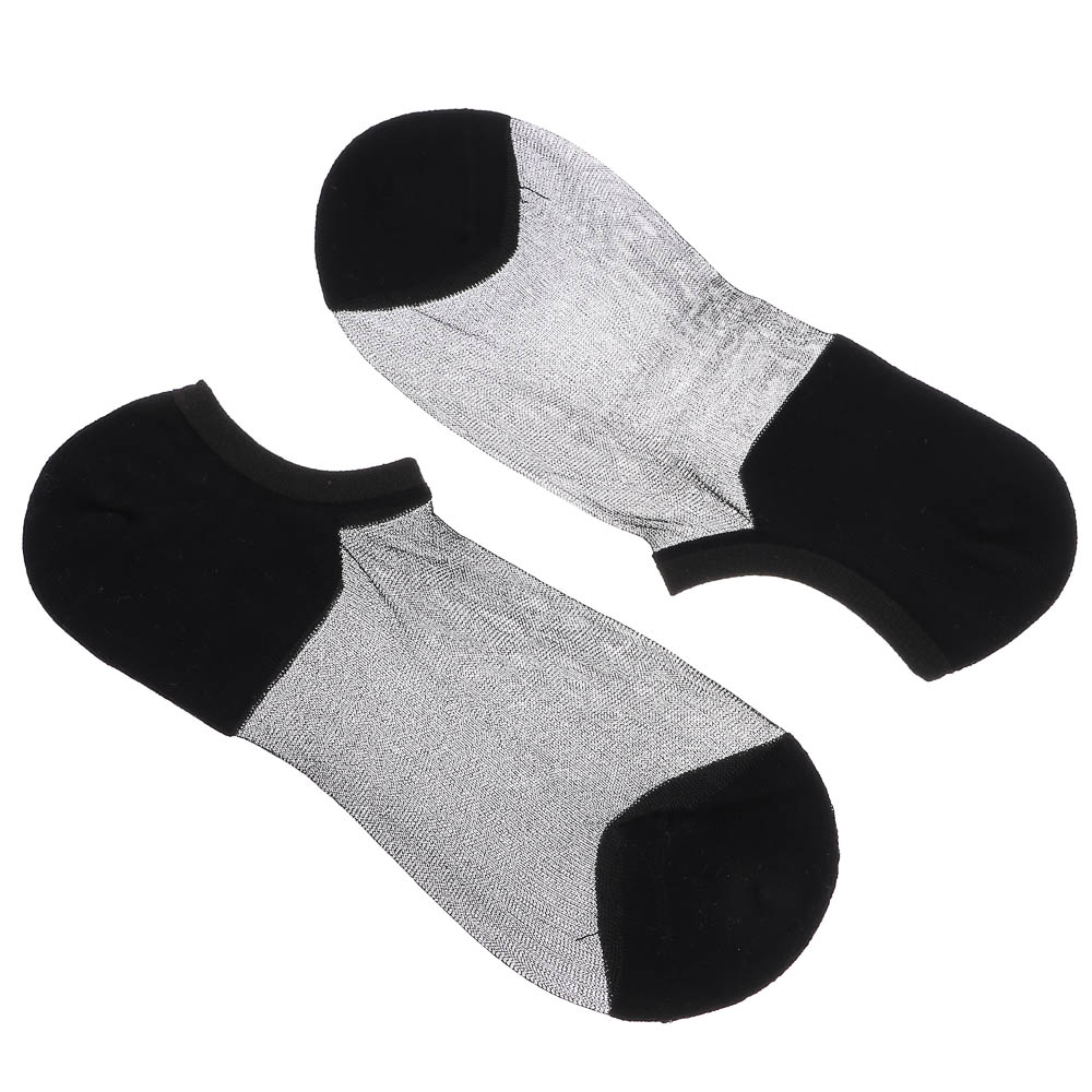 Носки-подследники, бесшовные,тм Turkan,р.36-41,63% хл,24% п/э,11% п/э вол,2% лайк,цвета в ас-те,1079 - #3