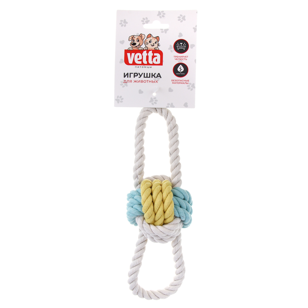 VETTA Игрушка для домашних животных, грейфер, хлопок, 22,5х1 см - #5
