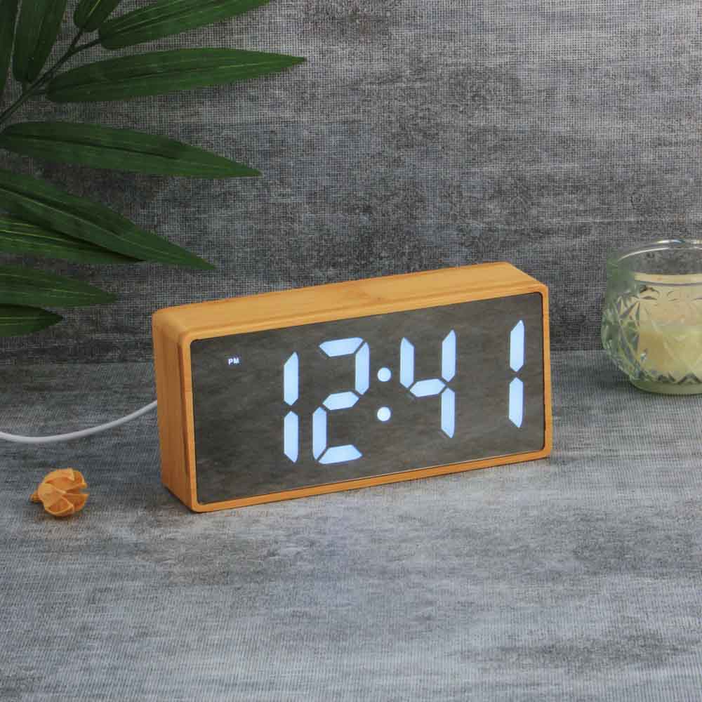 LADECOR CHRONO Будильник электронный, 17,3x8,3x4,5 см, USB, 4 цвета - #8