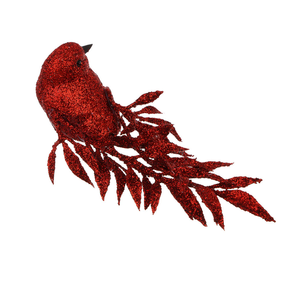 СНОУ БУМ Птицы на прищепке 2 шт, 3,5x13 см, пластик, 26-432 - #4