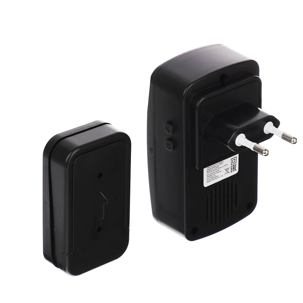 BY Звонок дверной электрический с кинетической кнопкой "Кинетик" (бат. не нужны), 230В, 38 мелодии - #4