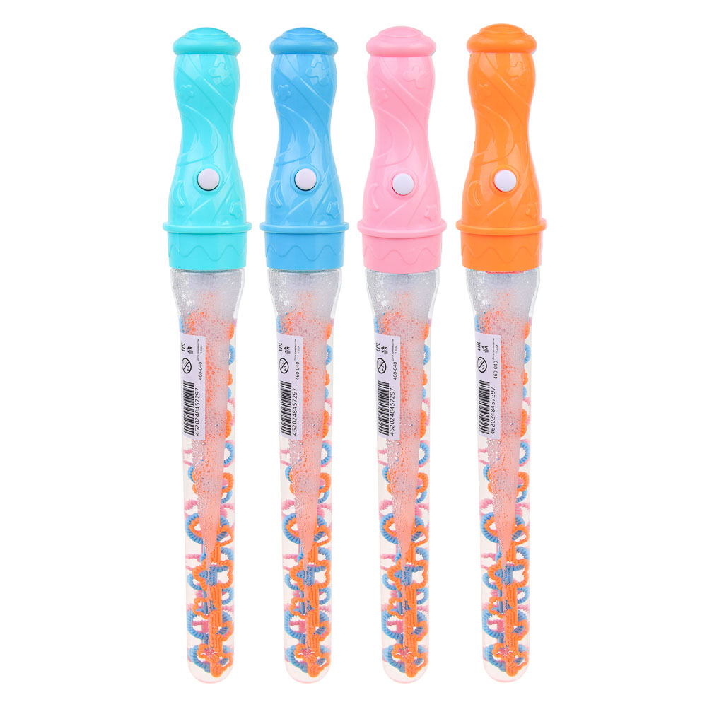 Мыльные пузыри гигантские с кнопкой, Русские Супергерои, BY, ABS,160мл, мыл.р-р, 5х38х5см, 4 цвета - #2