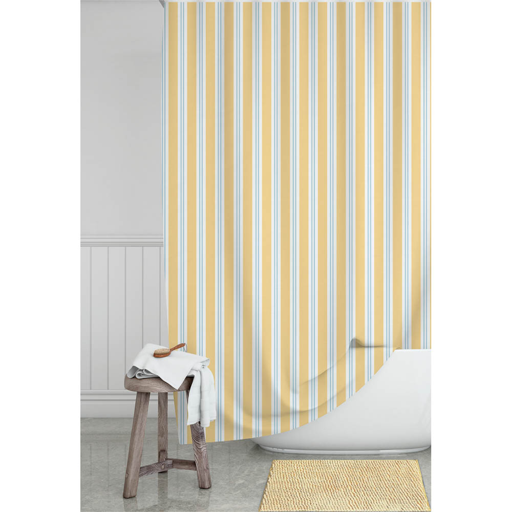 Штора для ванной тм VETTA Орра Stripes, полиэстер, 180*180см - #1