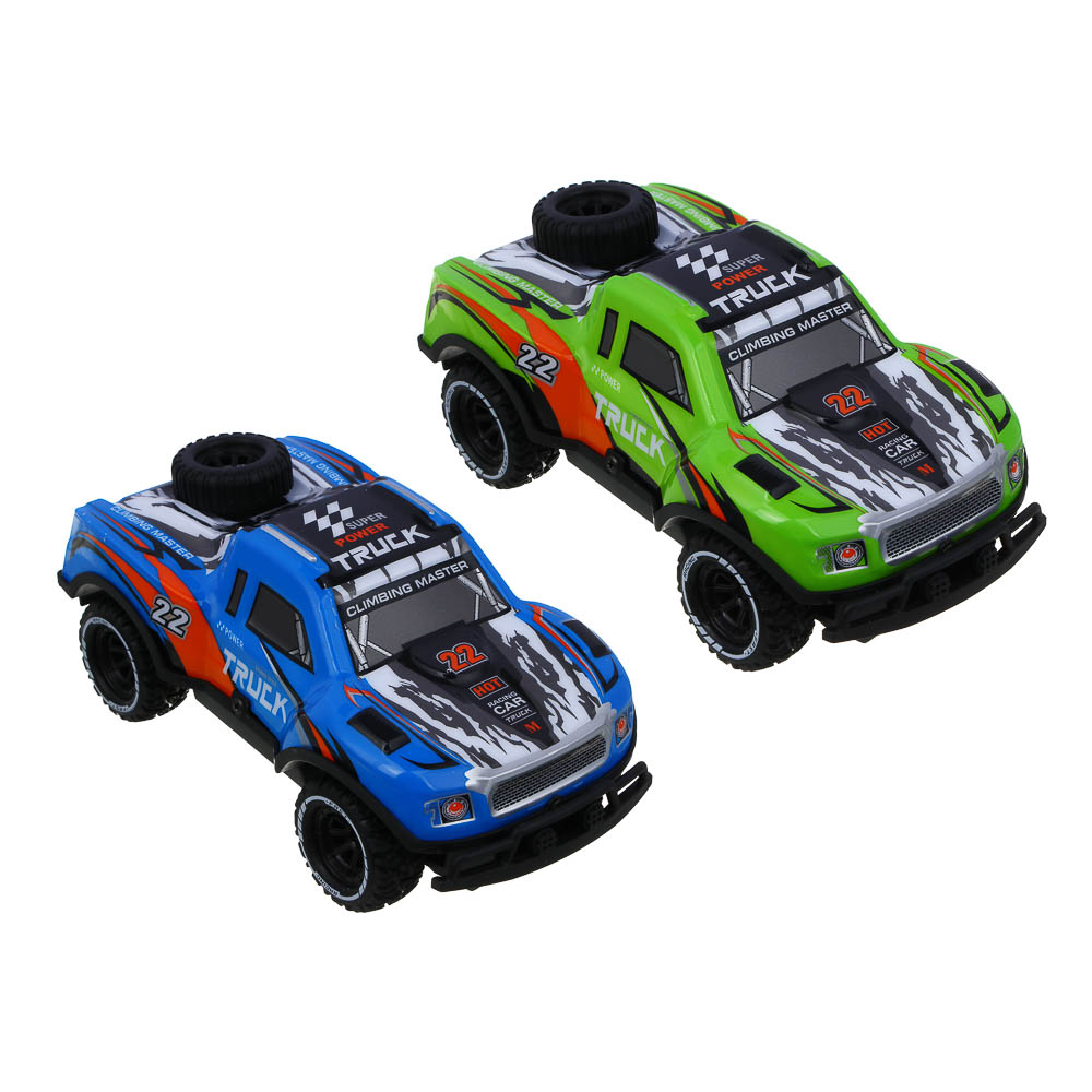 ИГРОЛЕНД Машина на РУ "Воин Дорог", 4-канальн.пульт, свет, 5хАА, PVC, ABS, TRP, 33х17х11см, 2 диз - #2