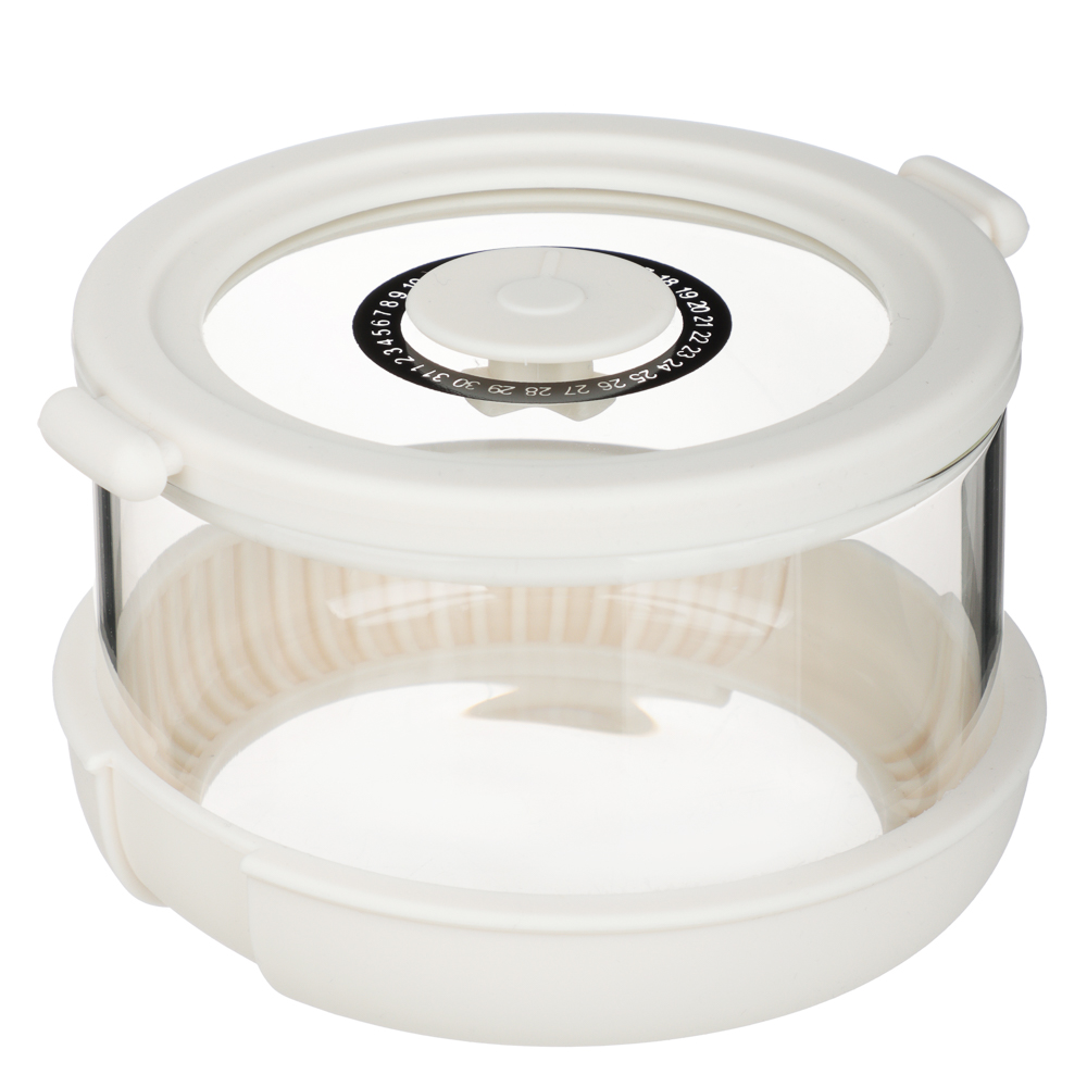 Контейнер ланч-бокс тм SATOSHI 400 мл, боросиликатное стекло, силикон - #5