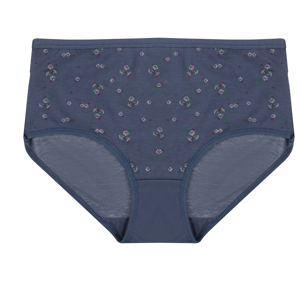 Трусы женские макси с принтом, р.50-52, 95% хлопок, 5% спандекс, Cotton #6001 - #11