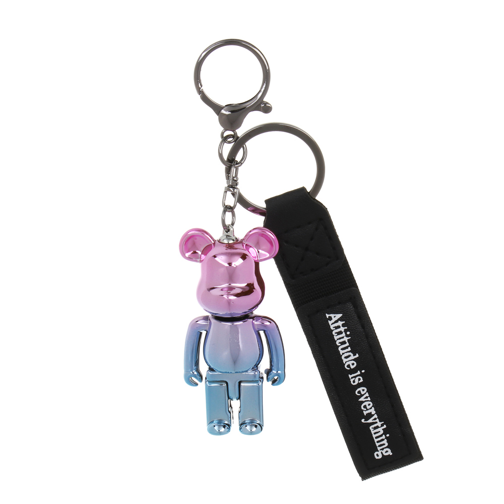 Подвеска брелок с шармом тм ЮL, пластик, полиэстер, металл, 6,5 см, 6 цветов, #5 - #2