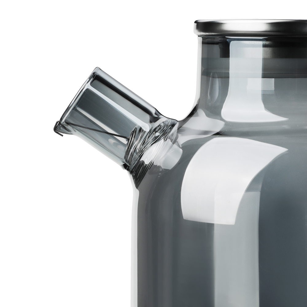 SATOSHI Графит Чайник заварочный 1,8л, стекло, нерж.сталь - #2