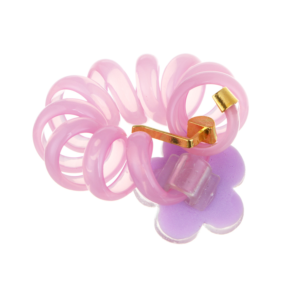 BY Русские супергерои Набор детских заколок-спиралек для волос 2 шт, ТПУ, 7см, 3 сочетания - #6