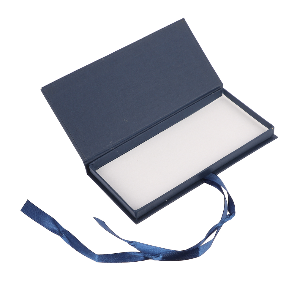 Подарочная коробка ДЛЯ ДЕНЕГ с бантом, 172х83х16мм, синий - #3