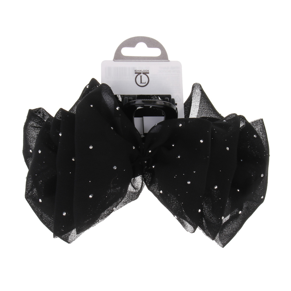 Краб-бант для волос, тм ЮНИLOOK, 13см, акрил, 2 цвета, #19 - #6