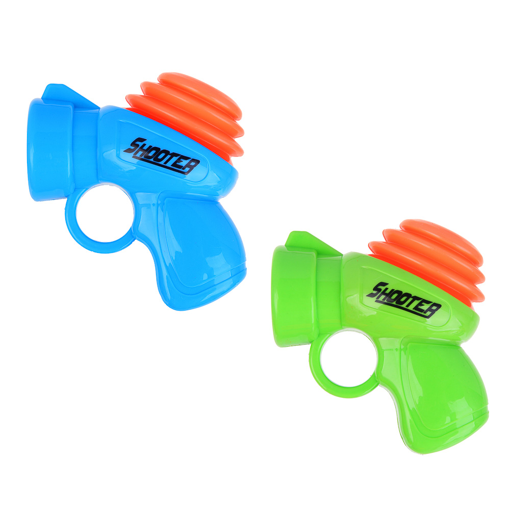 ИГРОЛЕНД Пистолет "Мегапушка", стреляет мягкими патронами, РР, 17х15,5х5,5, 2 цвета - #2