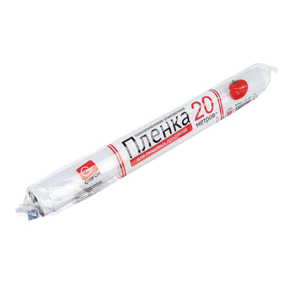 GRIFON Пленка пищевая для хранения, 29cм x 20м, в п/п пленке, 101-400 - #1