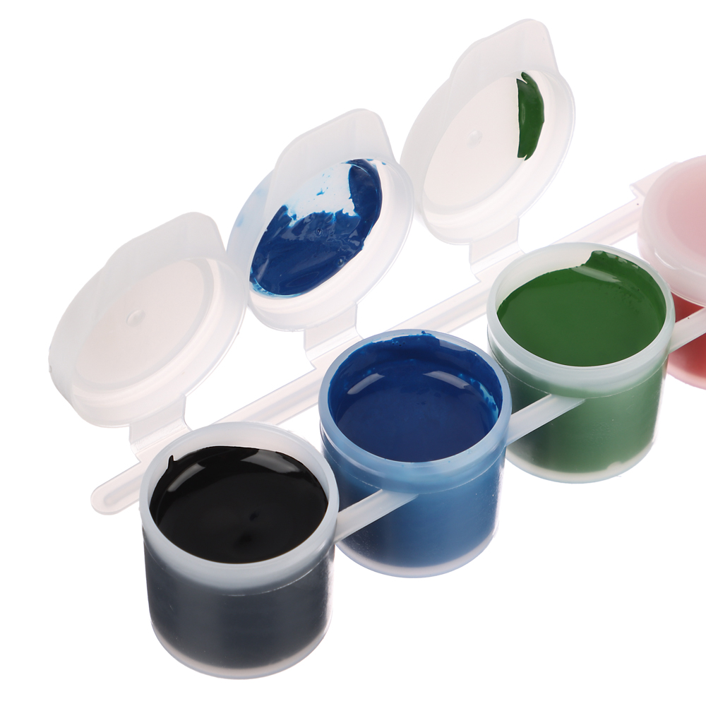 ЛУЧ Гуашь Классическая, 12 цветов, баночки по 10 мл, картонная коробка - #3