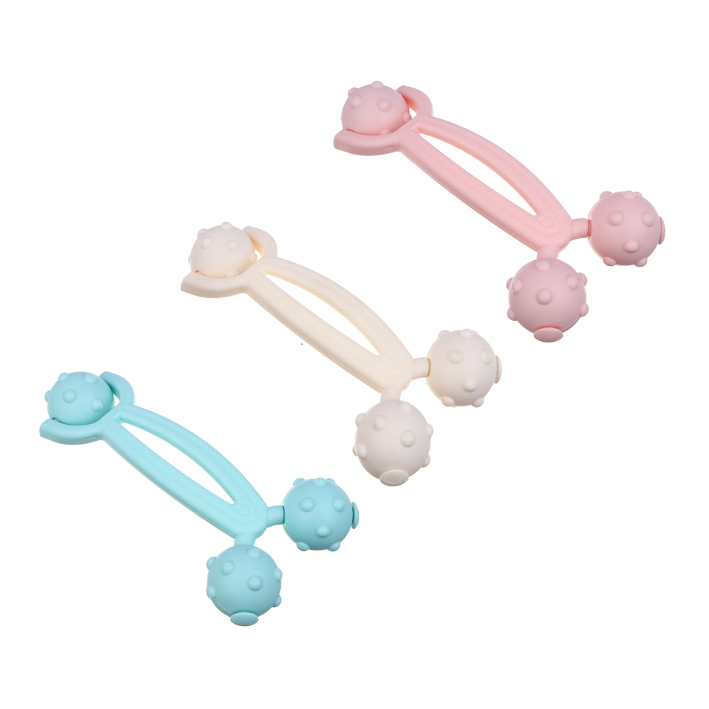 SILAPRO Массажер 16х8см, 3 роллера, PP - #1