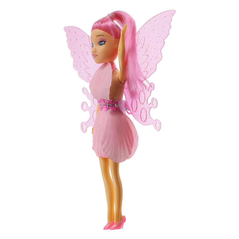 ИГРОЛЕНД Кукла в виде цветочной феи, 15,5 см, в пакете, 13х2,5х24 см, ABS, PP, PVC, 4 дизайна - #19