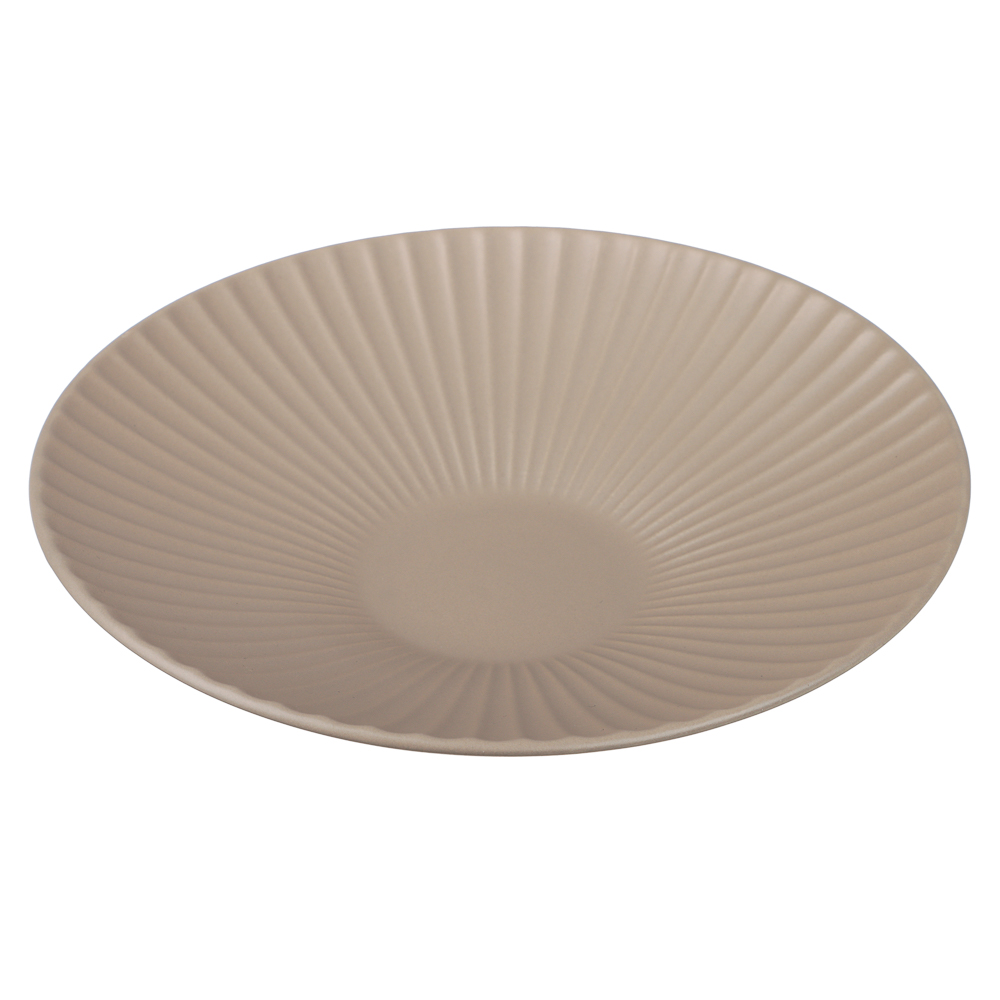 Салатник Лусия тм MILLIMI, 21,3см, фарфор, кофейный - #3