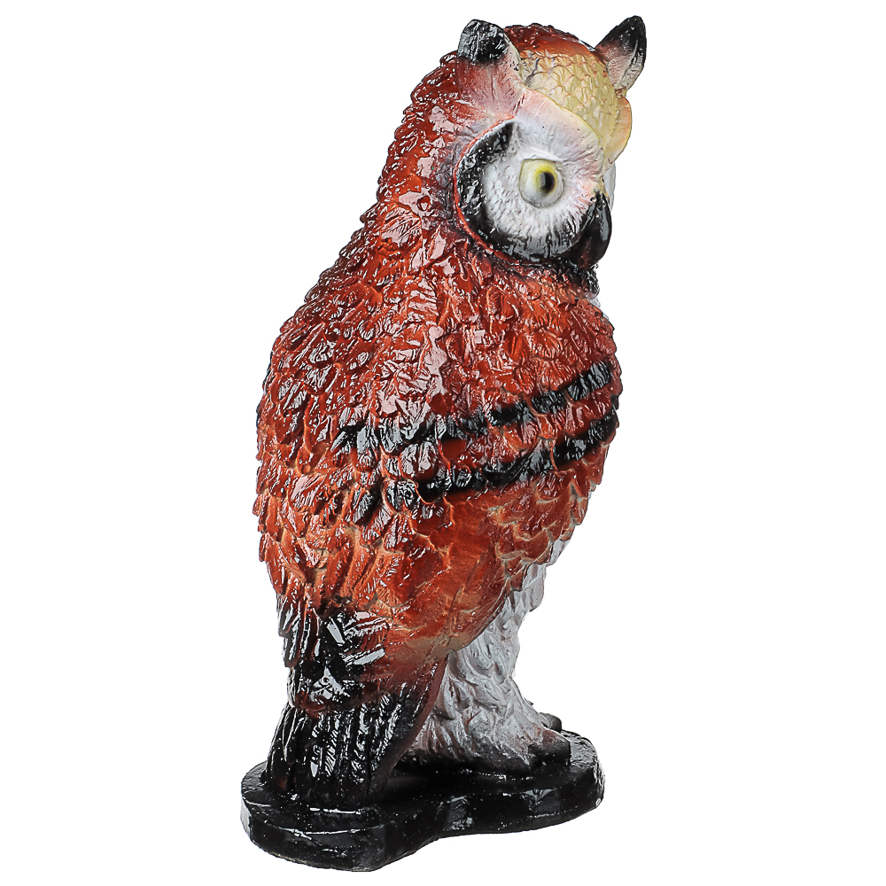 Фигура садовая Филин 25х17см гипс - #5