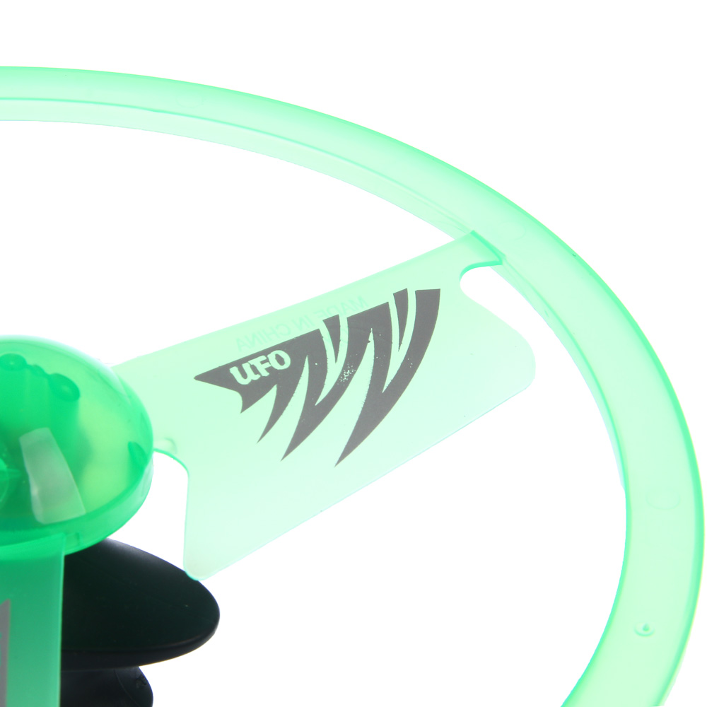 Запускалка с вертушкой большая механическая, 3х13AG, свет, d 25см, PP - #9