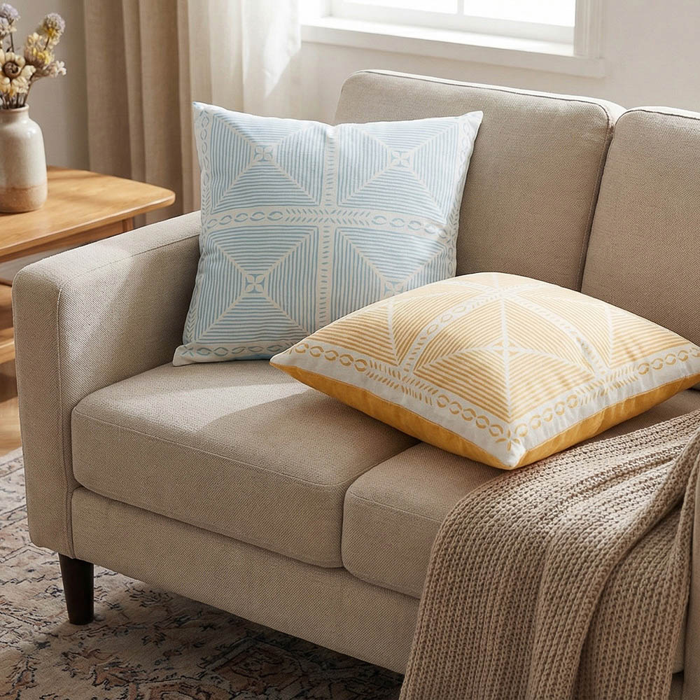 Подушка декоративная тм PROVANCE Орра 40х40см, 100% полиэстер, 2 дизайна - #9