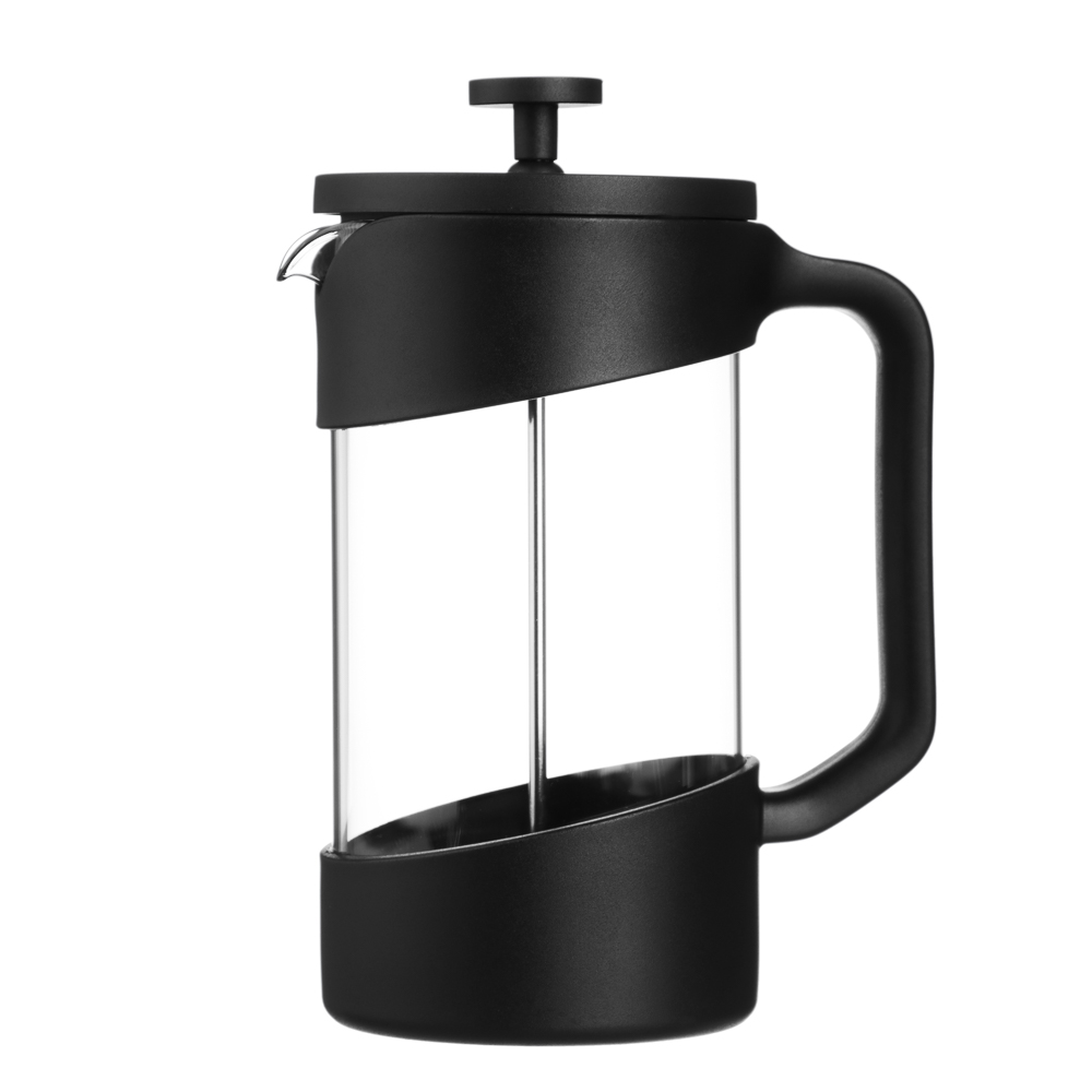SATOSHI Лансон черный Френч-пресс 1,0л, жаропрочное стекло - #1