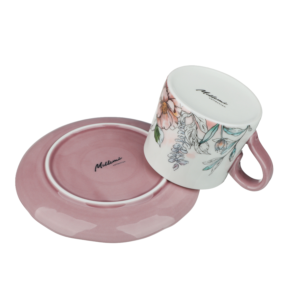 Набор чайный 2 пр., 180мл, MILLIMI, Сирень, фарфор - #5