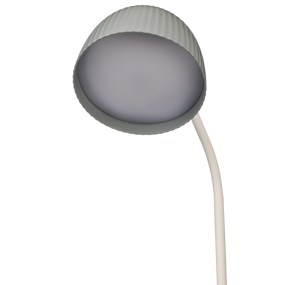 FORZA Светильник переносной настольный, 48LED, USB, 13Вт, 800Лм, кабель 1м, диммер, пластик, серый - #6