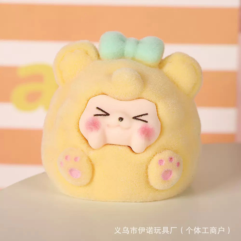 Игрушка сюрприз "Пухляши" с наклейками, ИГРОЛЕНД, полистоун, PVC - #12