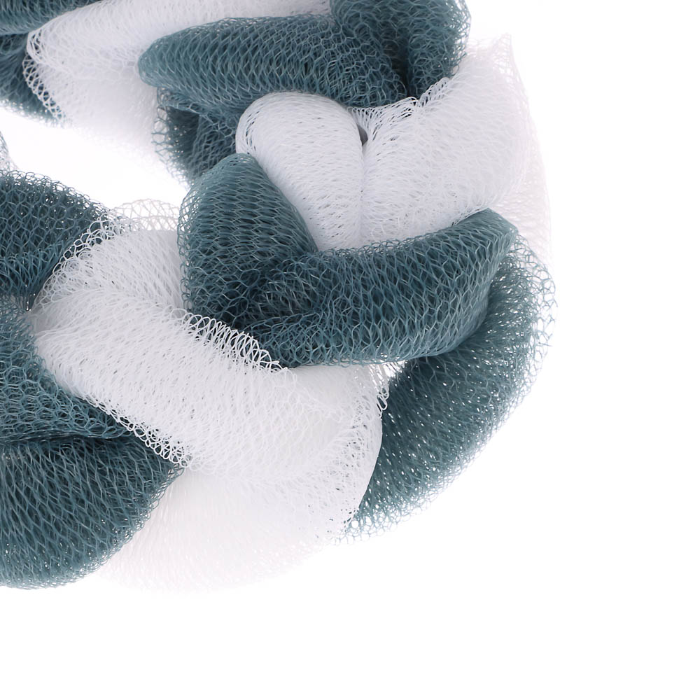 Мочалка косичка тм ЮL банная, полиэтилен, 70гр, 4-6 цветов - #14