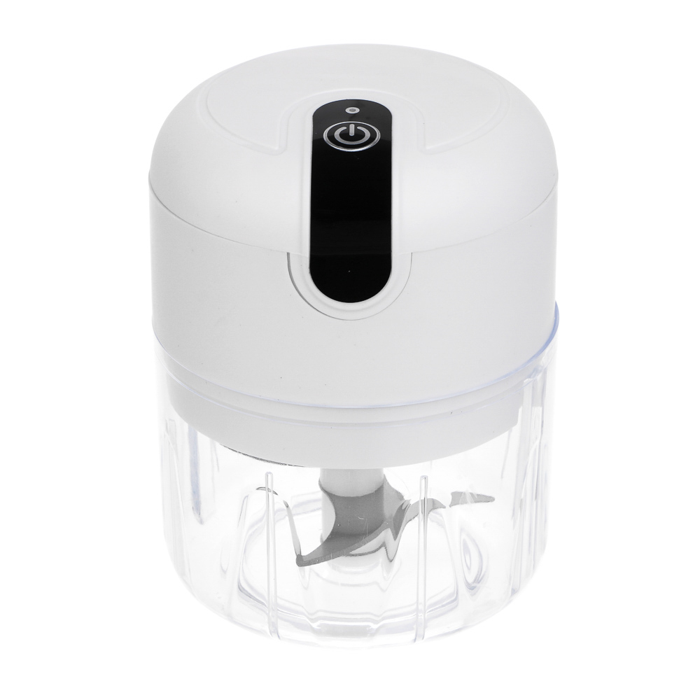 LEBEN Мини-измельчитель беспроводной, 20Вт, 250мл, 600мАч, пластик, нержавеющая сталь - #6