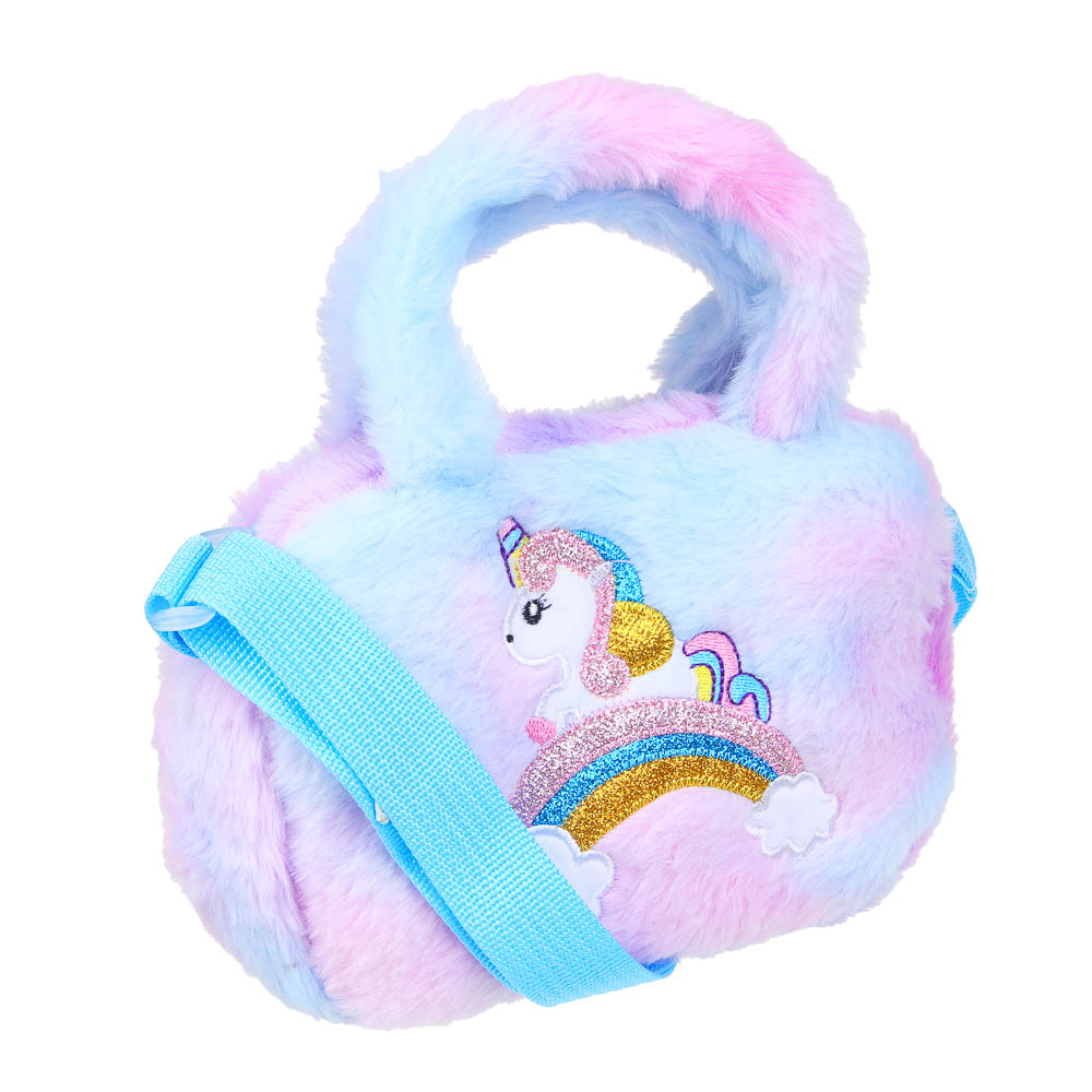 ИГРОЛЕНД Сумка детская мягкая "Единорожка" полиэстер, 17х13х4см, 2 вида - #3
