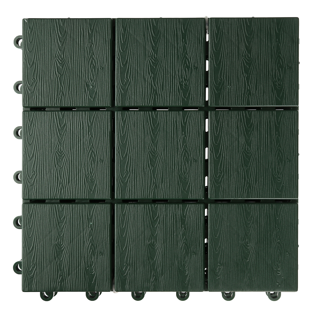 Набор плиток садовых, зеленый, 30x30 см, 4 шт - #1