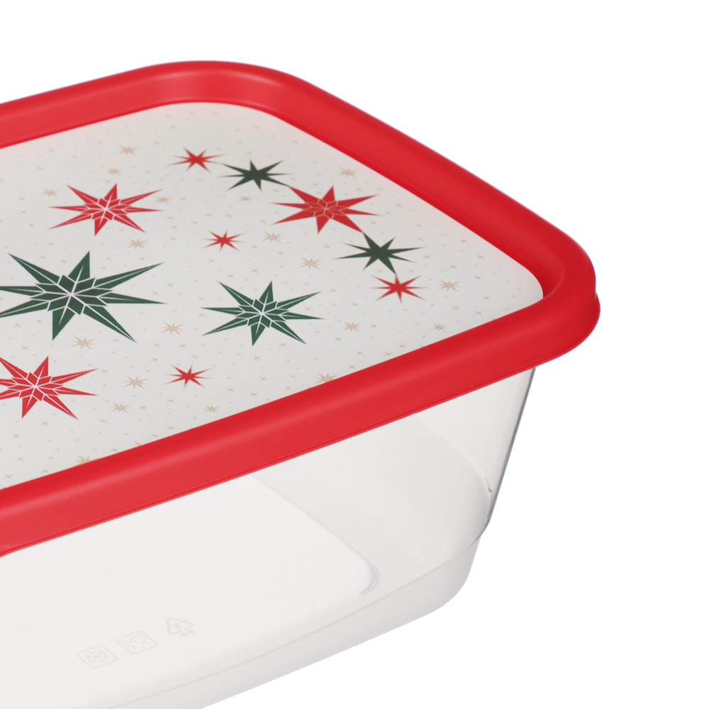 Щелкунчик Контейнер для продуктов прямоугольный 1,5, пластик - #2