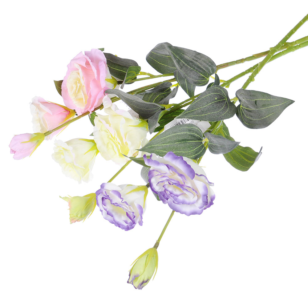 Цветок искусственный в виде колокольчиков, ветка, 67 см, пластик, полиэстер, 3 цвета - #1