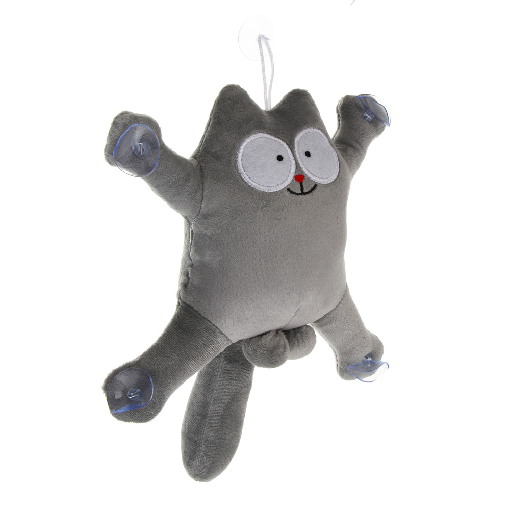 ЕРМАК Мягкая игрушка на присосках для автомобиля "Кот Саймон" - #3