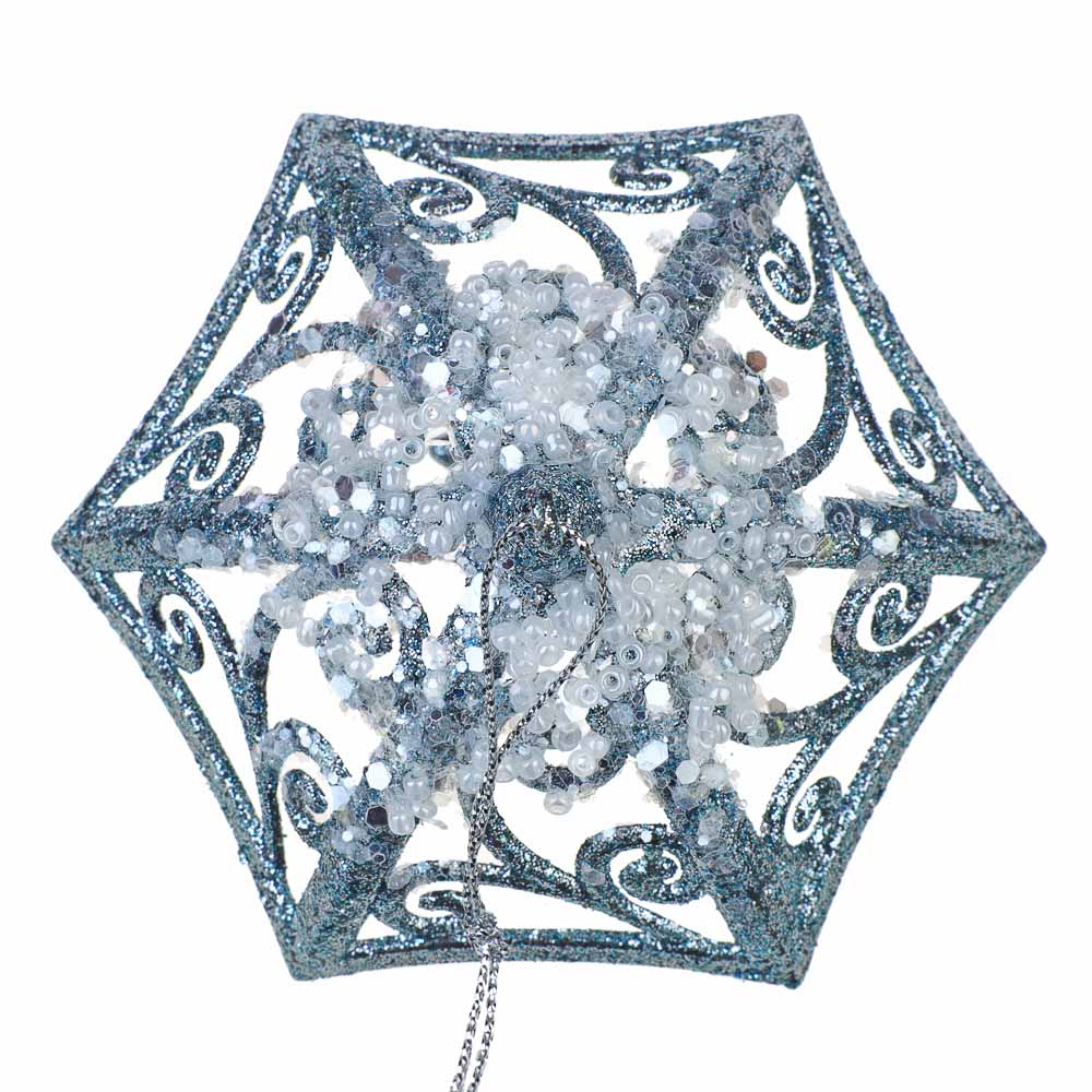 СНОУ БУМ Подвеска декоративная в виде зонтика, 8x11 см, акрил, 5 цветов - #4