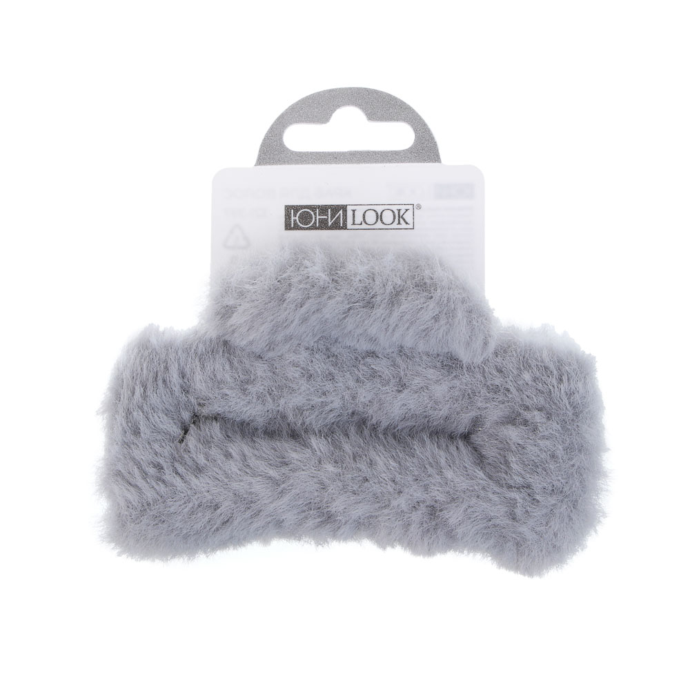 ЮНИLOOK Краб для волос, 9см, пластик, полиэстер, 6 цв., ACS25-14 - #5