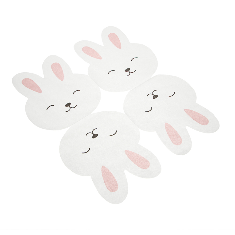 Набор салфеток бумажных "Зайчик", бумага, 20 шт, 16 см - #4