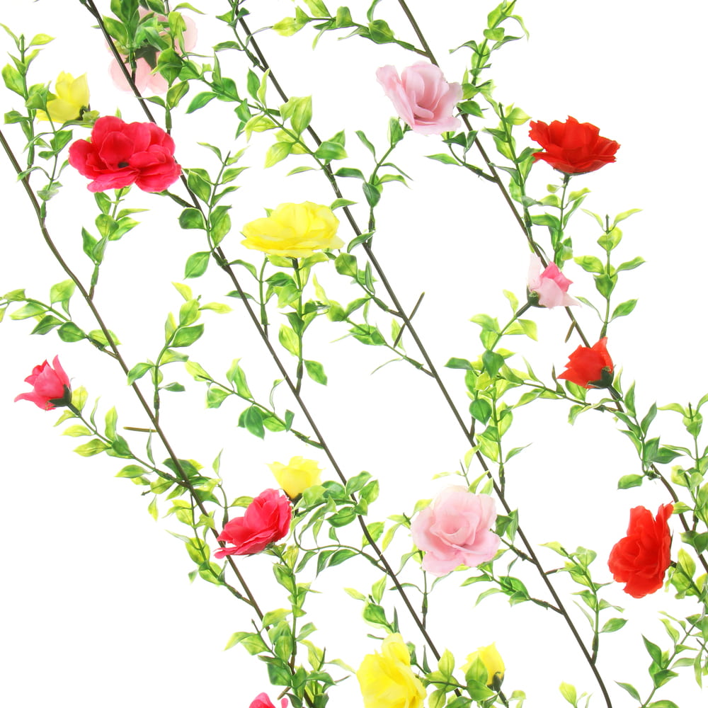 Растение искусственное Ladecor "Лиана с розами" - #1